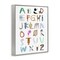 Stupell Industries Animal Shaped Alphabet Framed Giclee By Carla Daly